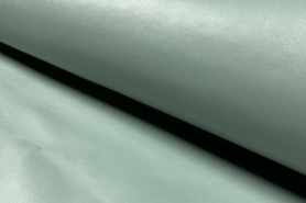 75% polyurethaan, 25% polyester stof - Kunstleer stof - mint - 1268-022