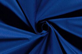 Decoratie en aankleding stoffen - Katoen stof - uni - kobaltblauw - 5569-005