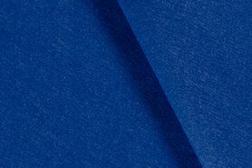 Kobalt blauwe stoffen - Tassen vilt 7071-005 Kobalt 3mm 