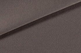 Taupe stoffen - Tassen vilt 7071-054 Donkergrijs-taupe 3mm dik