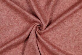 Pullover - Strickstoff - rot melange - 4446-012