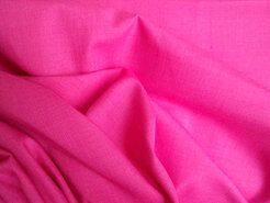 Fuchsia stoffen - Katoen stof - Lakenkatoen - roze - 3121-017