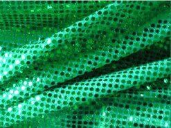 Carnavalsstoffen - Paillette stof - groen - 0142-300