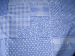 Hellblau - NB 5634-2 Baumwolle Patchwork hellblau