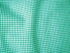 Katoenen stoffen Boerenbont ruiten - Katoen stof - boerenbont mini ruitje groen - 0.2 - 5581-025