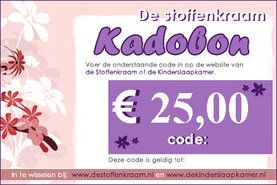 Geschenkgutscheine - Kadobon 25 euro