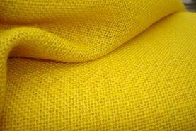 Gele stoffen - Jute geel (102)