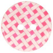 Ruit motief - Knoop geruit fuchsia 5601-24-786