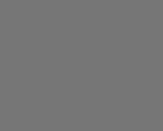 Kunststof ritsen - Deelbare kunststof rits grijs met bloktand 75 cm (424)*