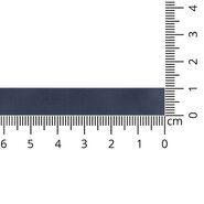3 mm band - Satijnlint Mat Blauw/Grijs 3 mm col 42