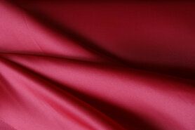 Rode stoffen - Satijn stof - Bruidssatijn - rood - 1675-015