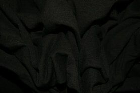 Decoratie en aankleding stoffen - Brandvertragende stof voering zwart