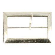 Sluitingen / gespen - Gesp zilver 4 cm (278300-40)*