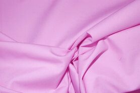 Poplin katoen stoffen - Katoen stof - Silicon poplin - roze - 997509-612