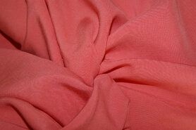 Gele stoffen - Viscose stof - 1 - koraal - 799000-620
