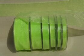 Lime - Organza de luxe 9 mm lime (80)