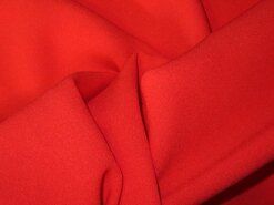 Rode stoffen - Crepe Georgette stof - Georgette helder - rood - 3956-015