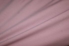 Roze tricot stoffen - Tricot stof - uni - oudroze - 18600-120