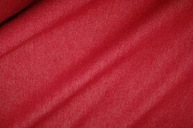 48% katoen, 48% polyester, 4% elastan stoffen - Spijkerstof - Jeans stretch - rood - 3928-015