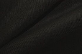 Ribcord stoffen - Ribcord stof - zwart - 9471-069