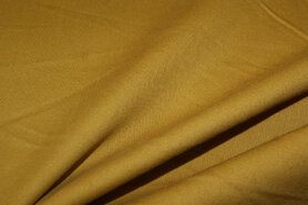 Mosterd stoffen - Stretch stof - katoen - mosterd - 2887-034