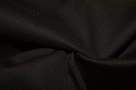 Stretch - NB 2858-69 Baumwollstretch dünn schwarz