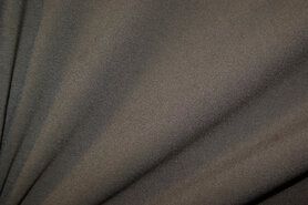 Viscose, polyester, lycra stoffen - Stretch stof - Bi-stretch (crêpe) donkergrijs - gemeleerd - 2773-168