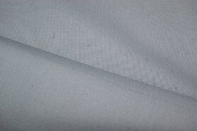 Voeren van een kledingstuk stoffen - Katoen stof - zacht - lichtgrijs - 1805-061