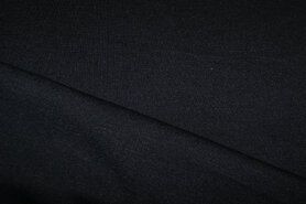 60% viscose, 35% polyamide, 5% elastan stoffen - Tricot stof - Punta di Roma - donkerblauw - 9601-008