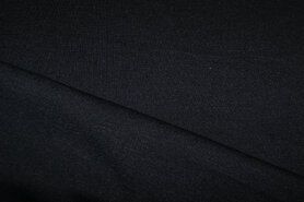 Katoen polyester lycra stoffen - Tricot stof - Punta di Roma - donkerblauw - 9601-008