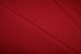 Hondenkleding stoffen - Tricot stof - Punta di Roma warm - rood - 9601-016