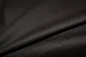 Tafelkleed stoffen - Katoen stof - Keperkatoen - donkergrijs - 2888-068