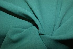 Hemeltje stoffen - Voile stof - Crepe georgette aqua - groen - 3956-025