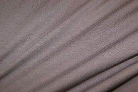 Taupe stoffen - Tricot stof - taupe/roze - 2194-367