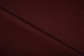 Rote Stoffe - Stretch Baumwolle bordeaux