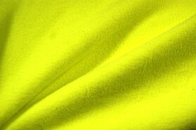 Plaid stoffen - Fleece stof - neon - geel - 9113-035