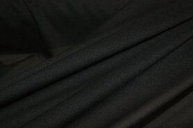 Füttern eines Kleidungsstücks - Charmeuse schwarz (dehnbare Vlieseline)