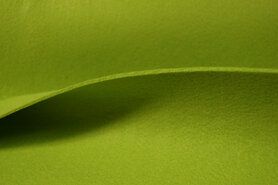 Mintgroene vilt stoffen - Tassen vilt 7071-023 Lime 3mm 