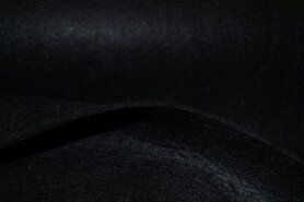 Stof op rol - Tassen vilt 7071-069 Zwart 3mm 
