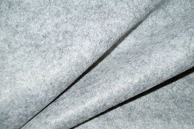 Stof op rol - Hobby vilt 7070-063 Grijs gemeleerd 1.5mm dik