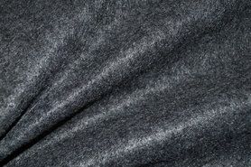 Grijze stoffen - Hobby vilt 7070-067 Donkergrijs gemeleerd 1.5mm dik
