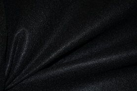 100% polyester stoffen - Hobby vilt 7070-069 Zwart 1.5mm dik