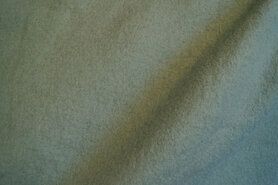 Poncho stoffen - Wollen stof - Gekookte wol - mint - 4578-022
