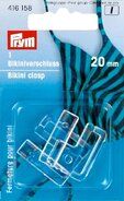 Transparent - Prym Bikiniverschluss 20 mm (416.158)