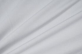 Viscose en polyester stoffen - Tricot stof - Punta di Roma - wit - 9601-050