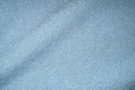 Poncho stoffen - Wollen stof - Gekookte wol - oudblauw - 4578-003 