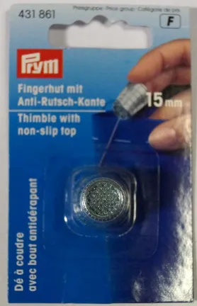 Zilver - *Prym vingerhoed 15mm (431.861)