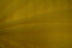 Doorschijnende stoffen - 999751-161 Rekbare fijne tule geel