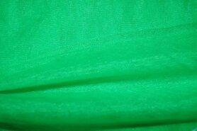 Doorschijnende stoffen - 999751-730 Rekbare fijne tule groen