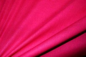 Roze vitrage stoffen - Batist stof - candy - fuchsia